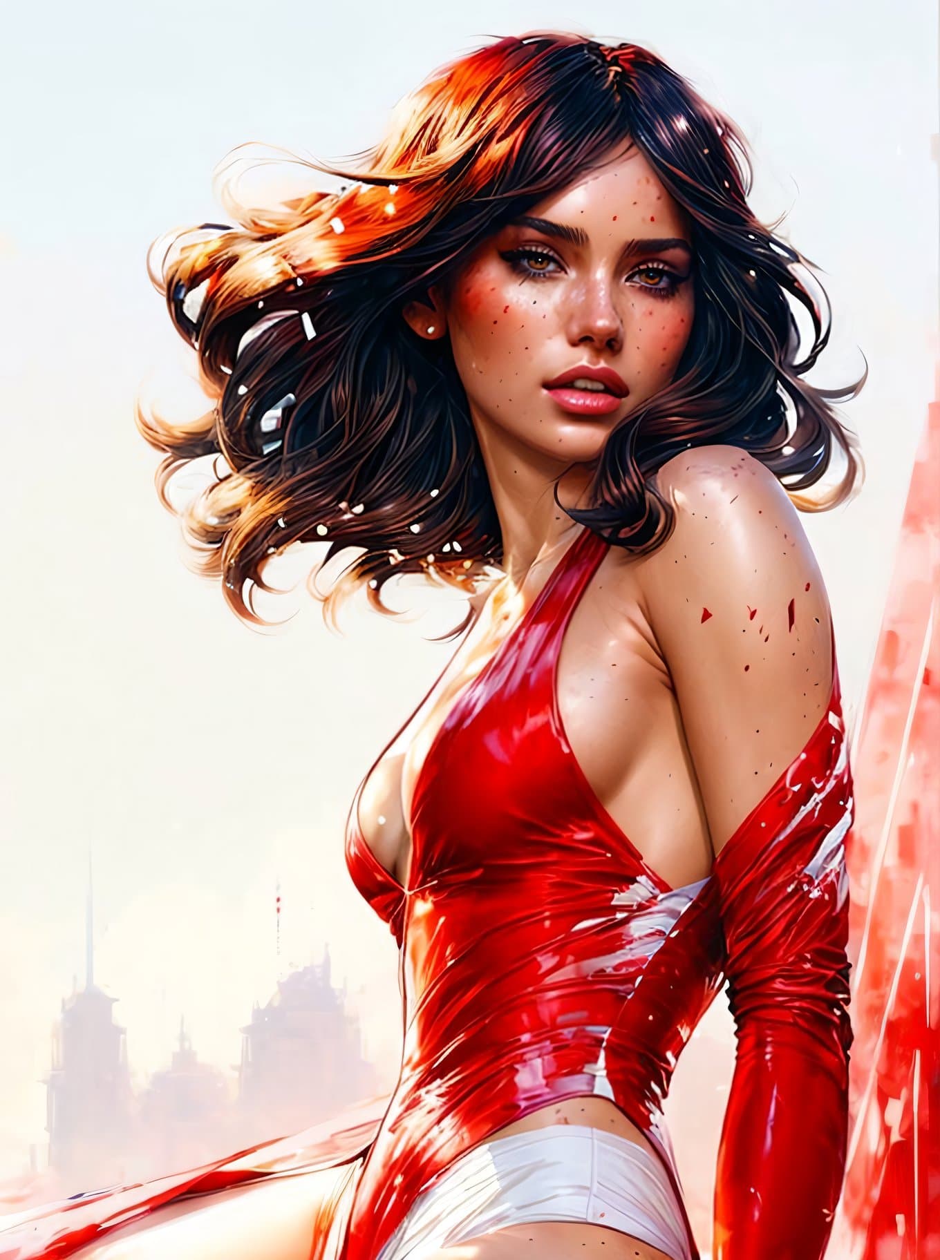 AI generated: a ultradetailed beautiful panting of a stylish woman by conrad roset, greg rutkowski, trending on ar...