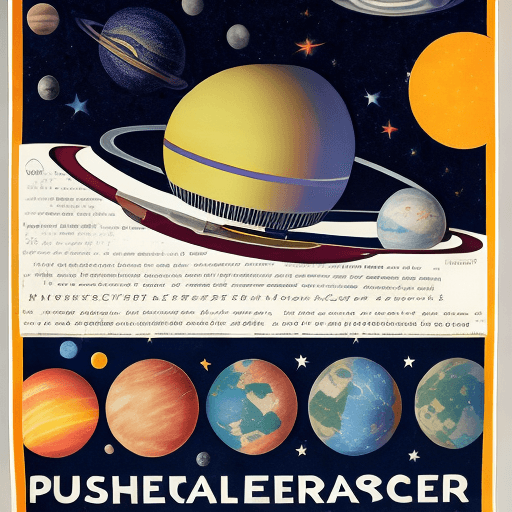 AI generated: color photo of a poster for the International Olympiad on Astronomy and Astrophysics (IOAA),  univer...