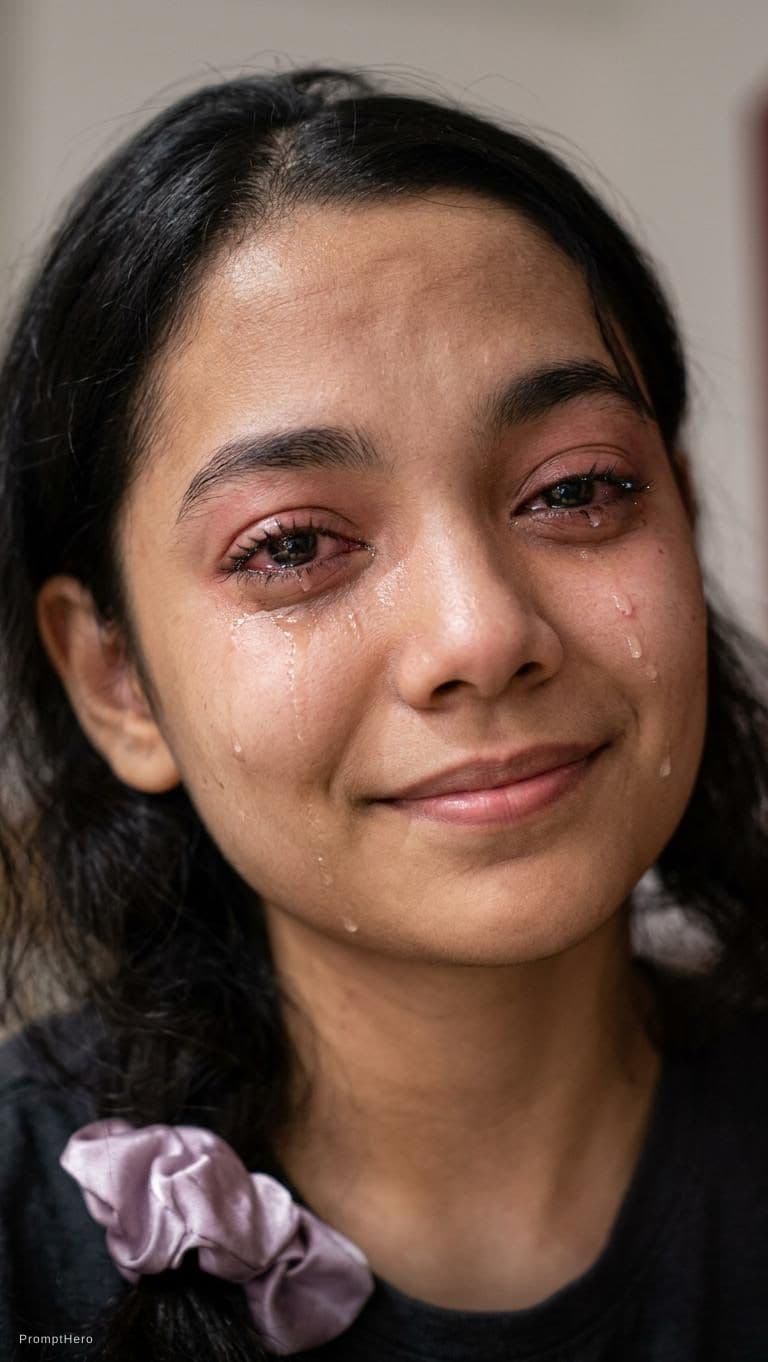 AI generated: Bring tears on eyes