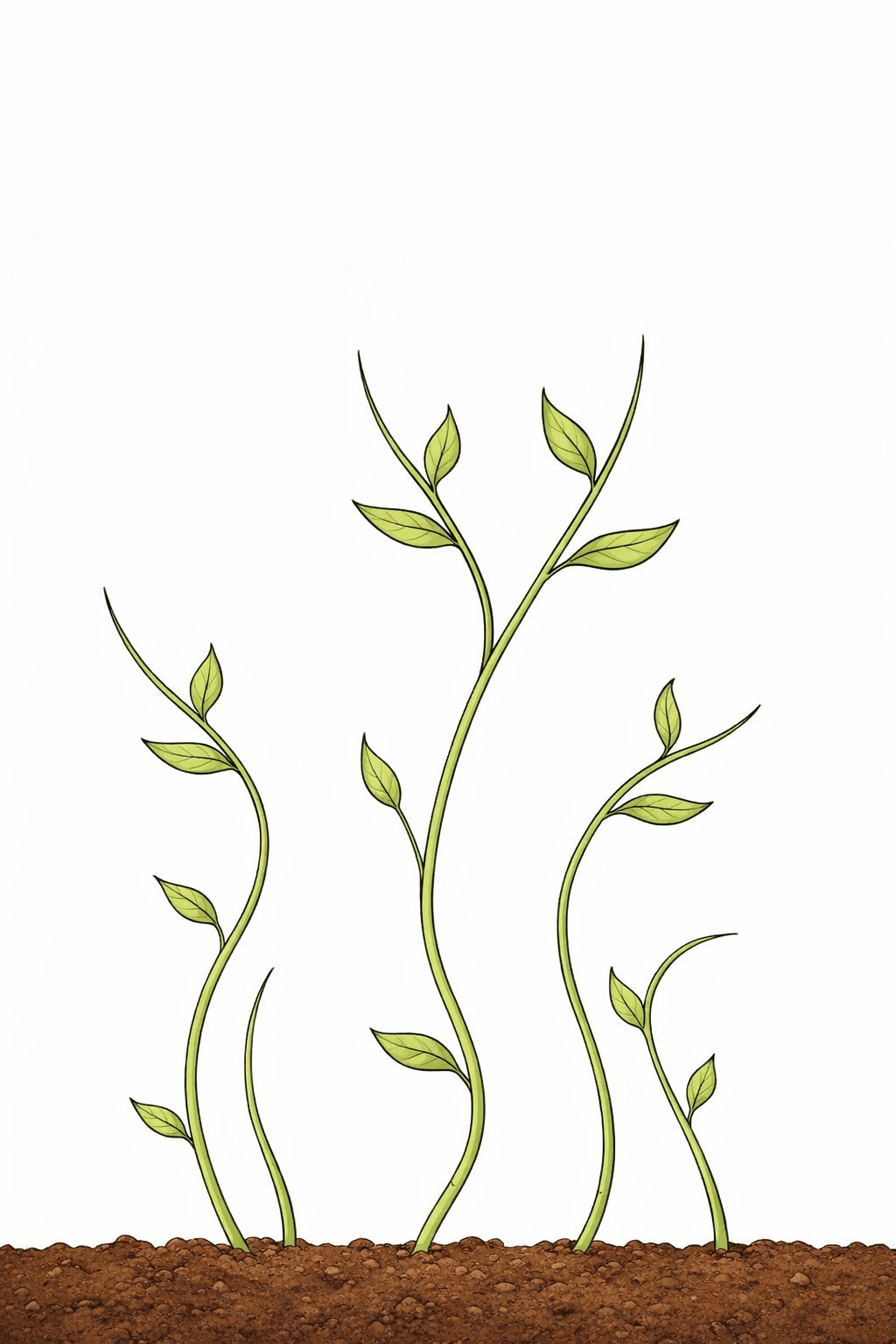 AI generated: Add some soil to the bottom of this picture whilst keeping everything else exactly the same. The ear...