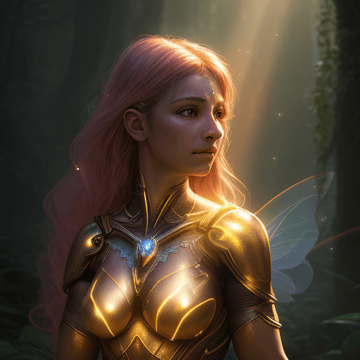 AI generated: amazon woman, ultra detailed, fairy lighting, photorealistic, bright colors, volumetric rays of ligh...