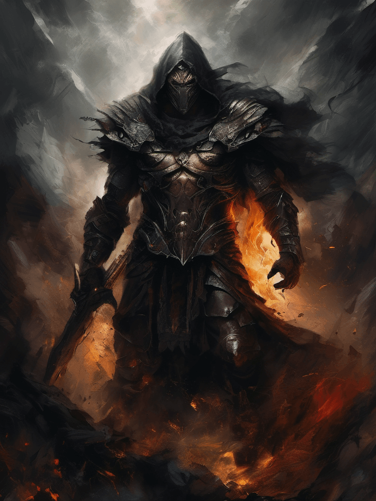 AI generated: I am invincible, unbreakable, unstoppable, brutal epic composition, digitally painted masterpiece, (...