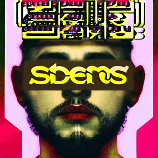 AI generated: a magazine cover with an image of a man's face, by Mike "Beeple" Winkelmann, dreams are like poetry,...