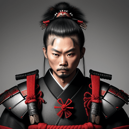 AI generated: samurai