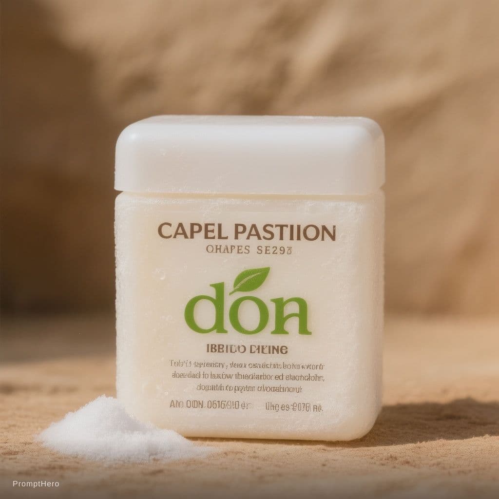 AI generated: Advertisement of a soap 