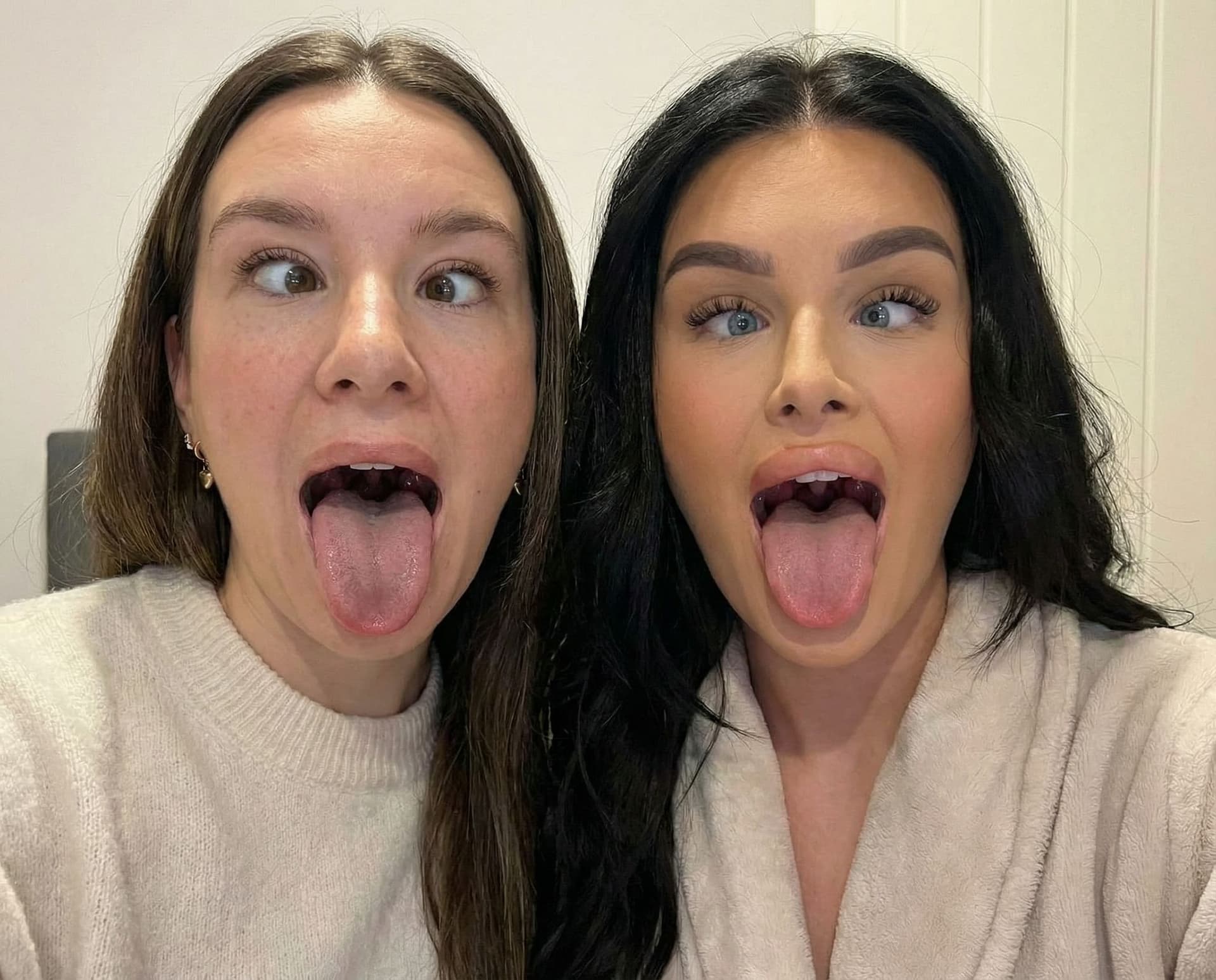 AI generated: Generate a photo of these 2 photos in the same photo stood next to each other