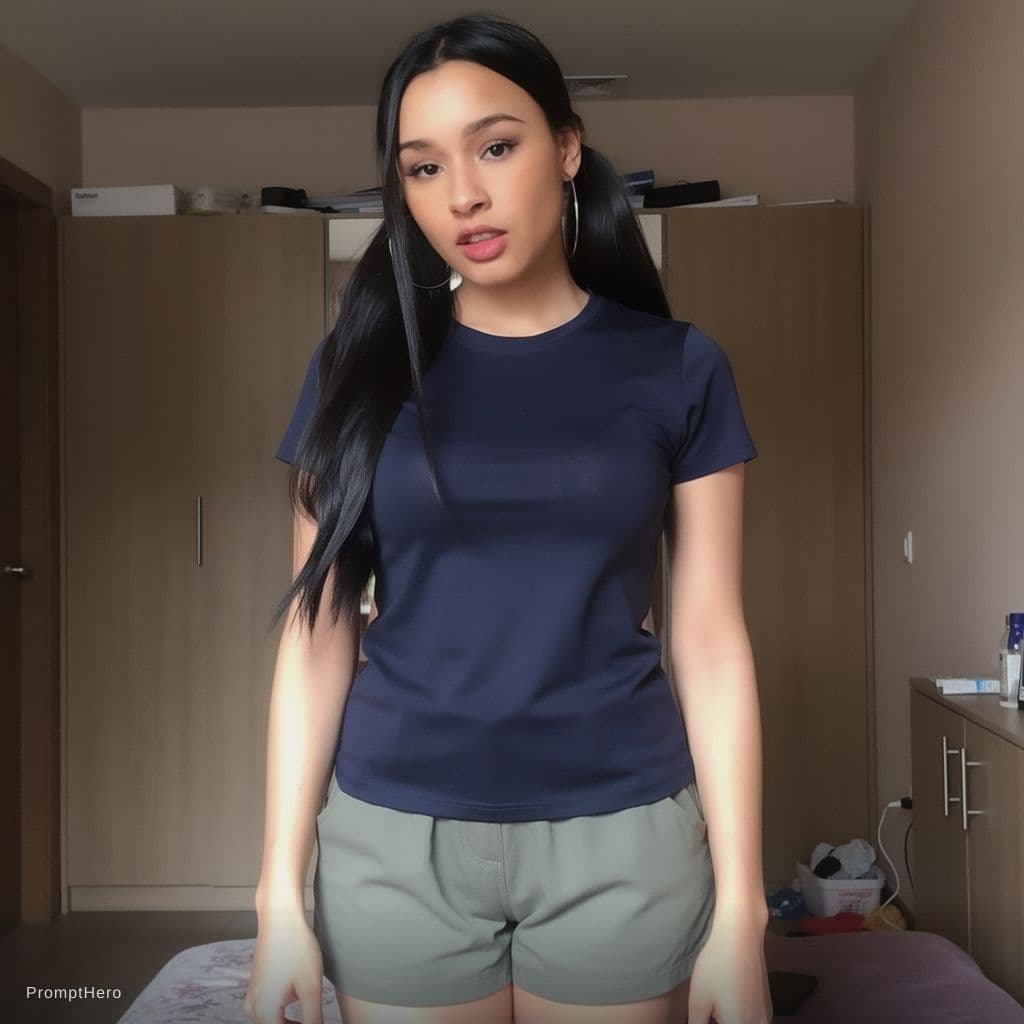 AI generated: in sexy lingerie
