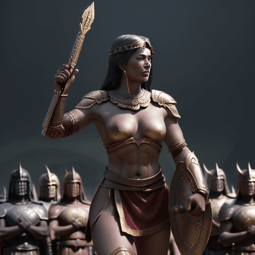 AI generated: a spartan warrior, in the style of dark crimson and gold, academic classicism, 32k uhd, spectacular ...