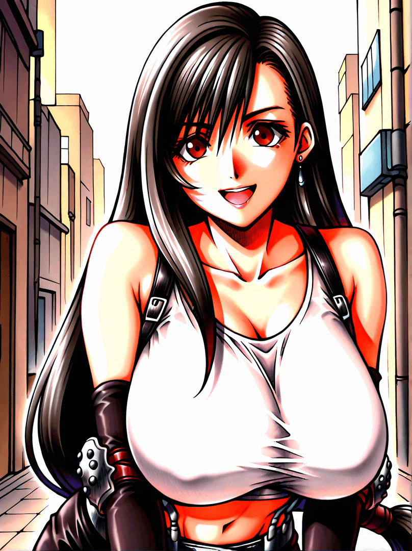 ティファ･ロックハート  Tifa･Lockhart (Nomura Tetsuya style) (Final Fantasy Ⅶ) Anima/illustrious