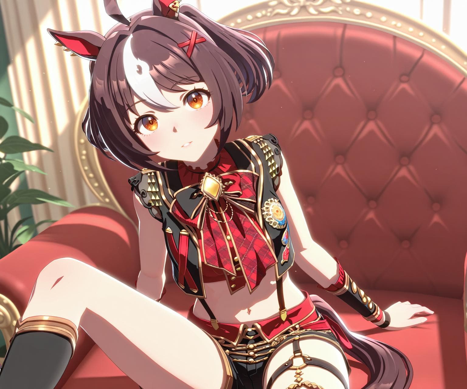Gran Alegria (Umamusume) in game style 3D ILL-v2
