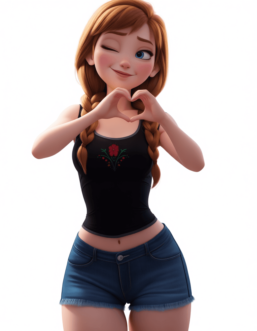 Anna (Frozen) CG - Anima & Illustrious - Image 5