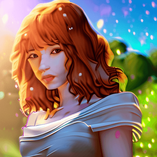 AI generated: An extremely attractive woman, (masterpiece, best quality:1.2), (solo:1.3), upper body, off shoulder...