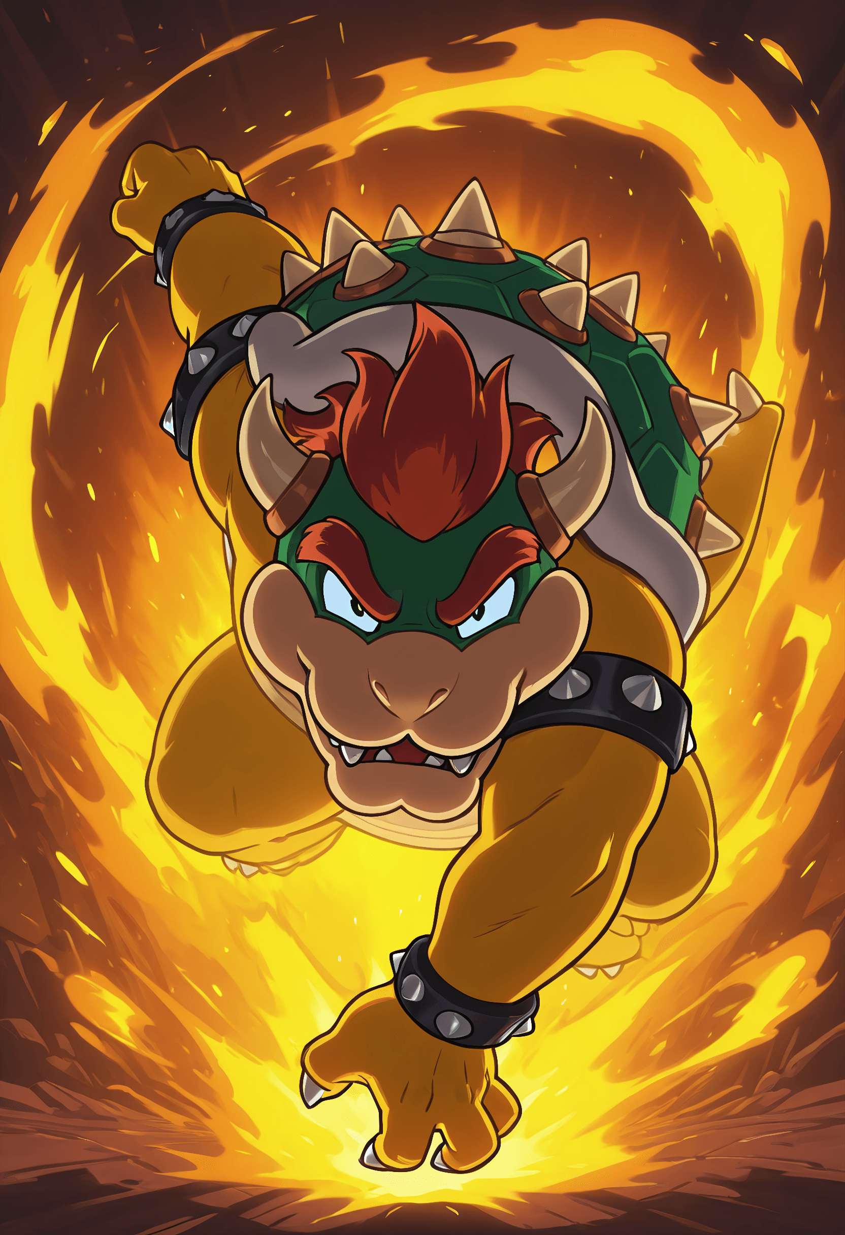 Super Mario style illustrious - Image 4