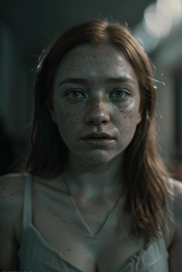 AI generated: cinematic photo, photograph, tilt shift, Horror, specular lighting, film grain, Samsung Galaxy, F/5,...