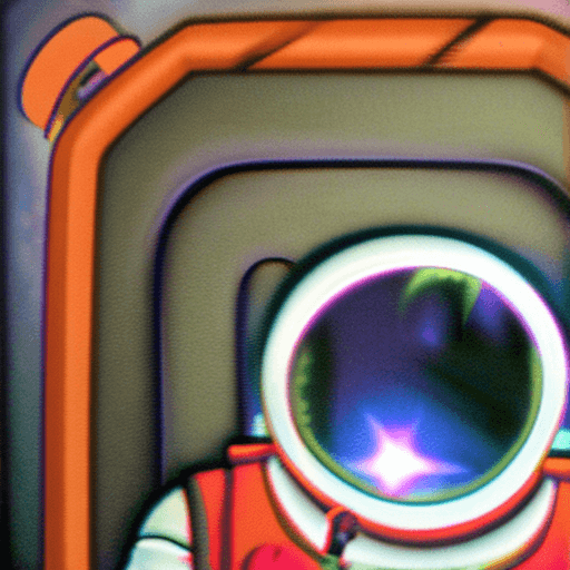 AI generated: astronaut