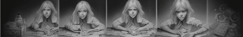 AI generated: DEassiduous, style of Laurie Lipton ral-dissolve