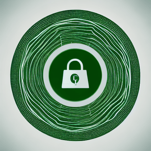 AI generated: a minimalist logomark with sap green color, off white background, and a symbol of a tree, leaf, or g...