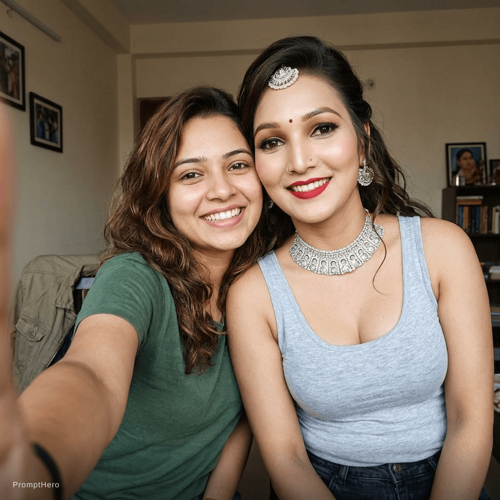 AI generated: Woman Remove bra and panty
