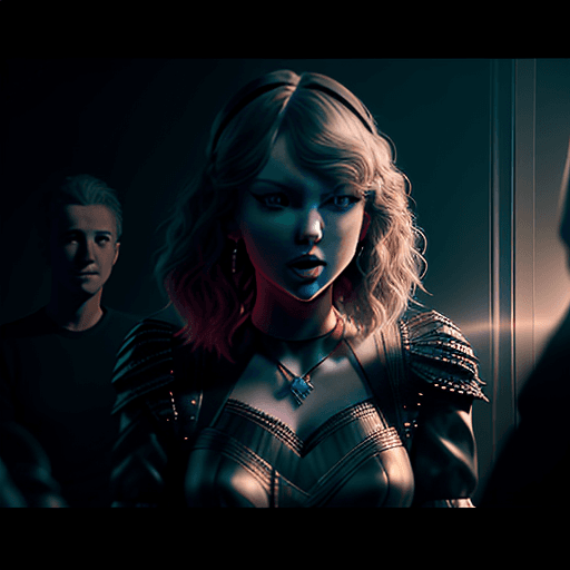 AI generated: Portrait of Taylor Swift facesitting
a fan 8k, VFX, octane render, unreal engine 5, Diffraction Grad...
