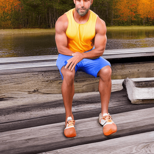 AI generated: Create a hyper-realistic image of a 35-year-old fitness man with an athletic and well-defined physiq...