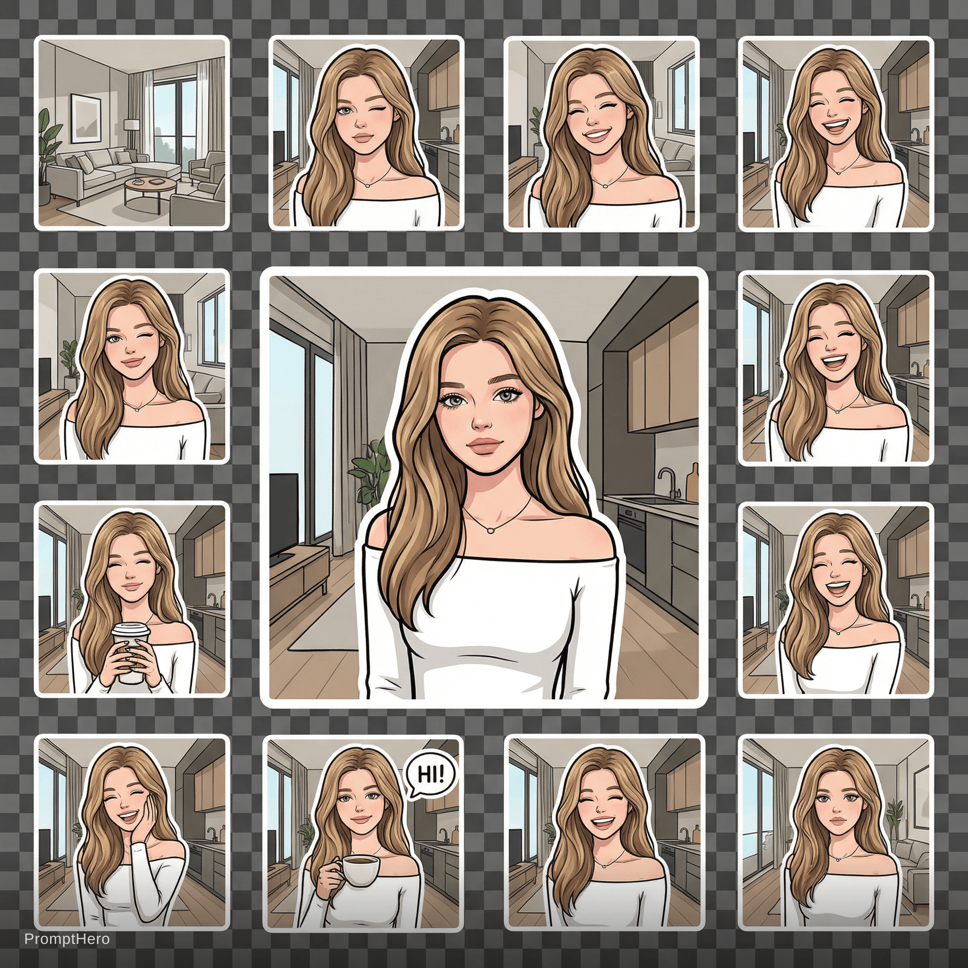 AI generated: Use the uploaded image as the main character reference.
Keep identity consistent.
Change background ...