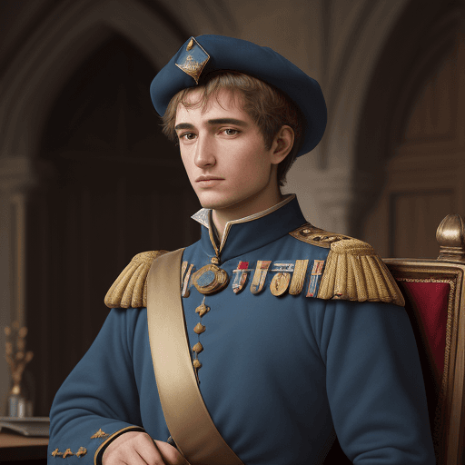 AI generated: A super high definition photo of a medieval diplomat with his uniform and badge of office.