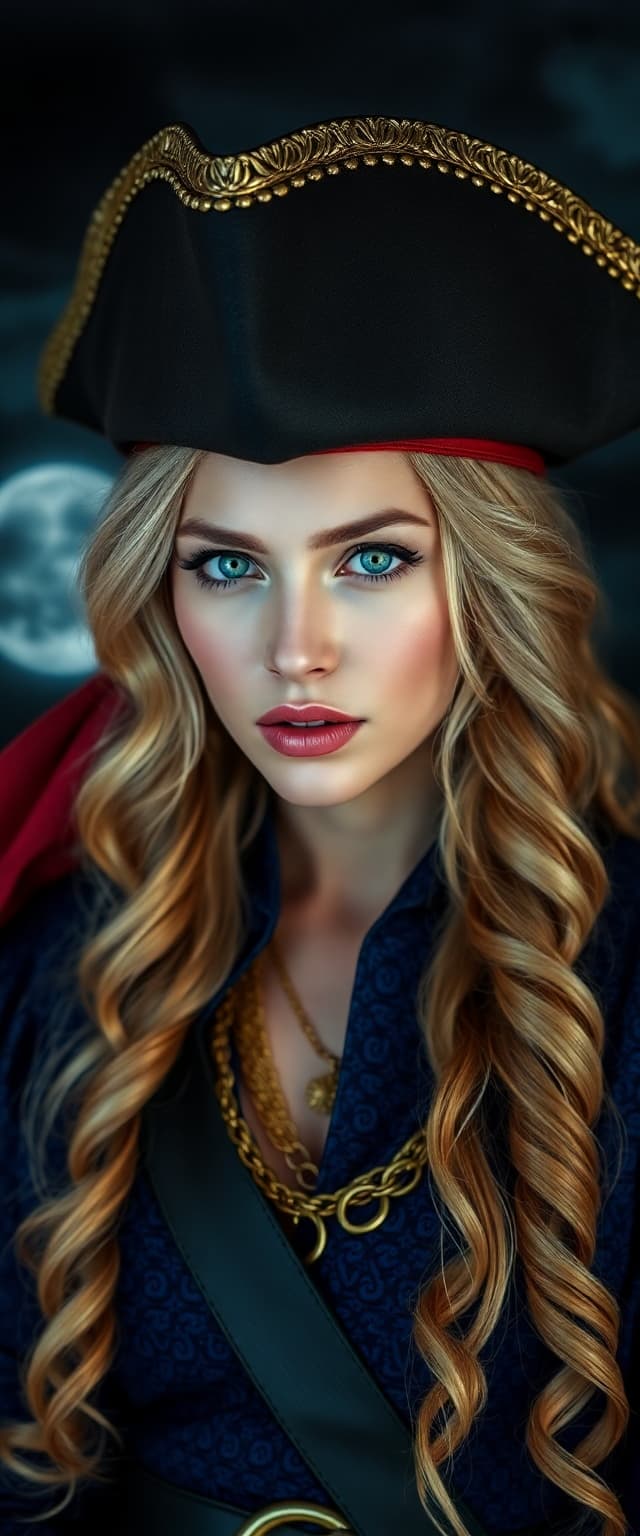 AI generated: "High resolution, full-height vertical portrait photography. cinematic style, foggy, vibrant complim...