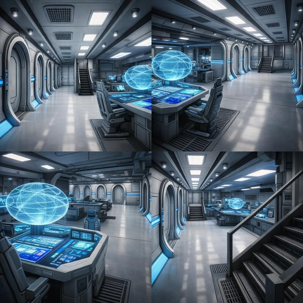 AI generated: Create different views and vantage points
