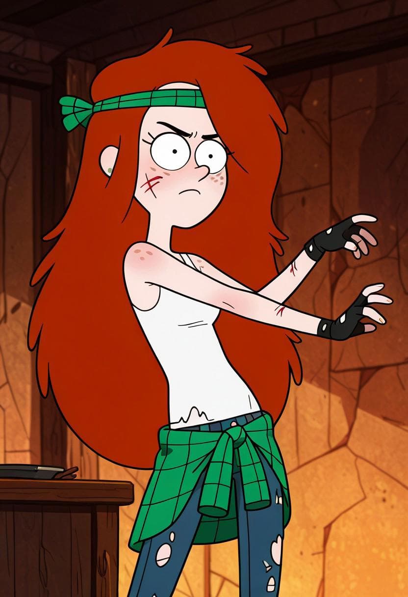 Wendy ( Gravity Falls) (3 Outfits)