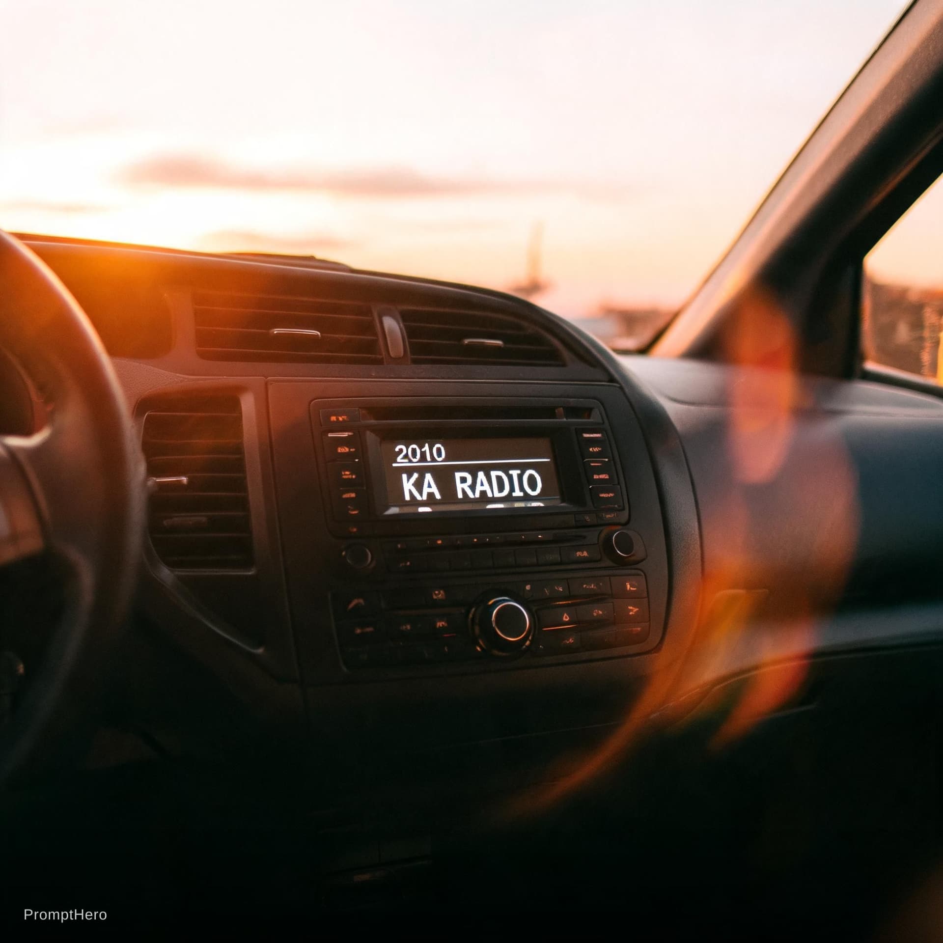 AI generated: 2010, ka radio  cinematic