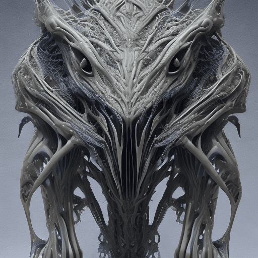 AI generated: new creature, impossible design, new design, original design, creative design, innovative design, in...