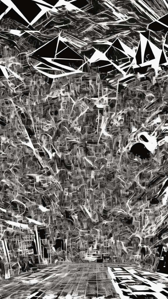AI generated: 8k 16k Complex pop art background A Complex  Devilcore, in a hellish background, look at me digital ...