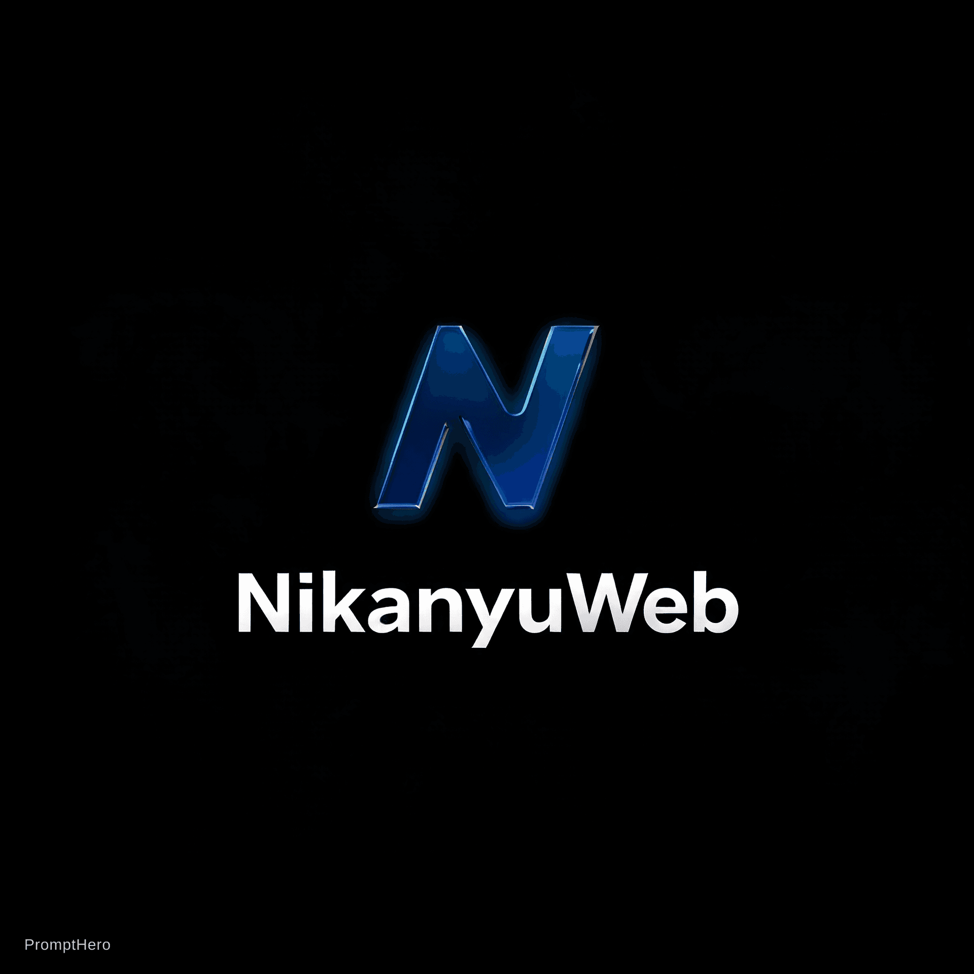 AI generated: Create a premium modern tech company logo for a digital agency brand named “NikanyuWeb”.
Style shoul...