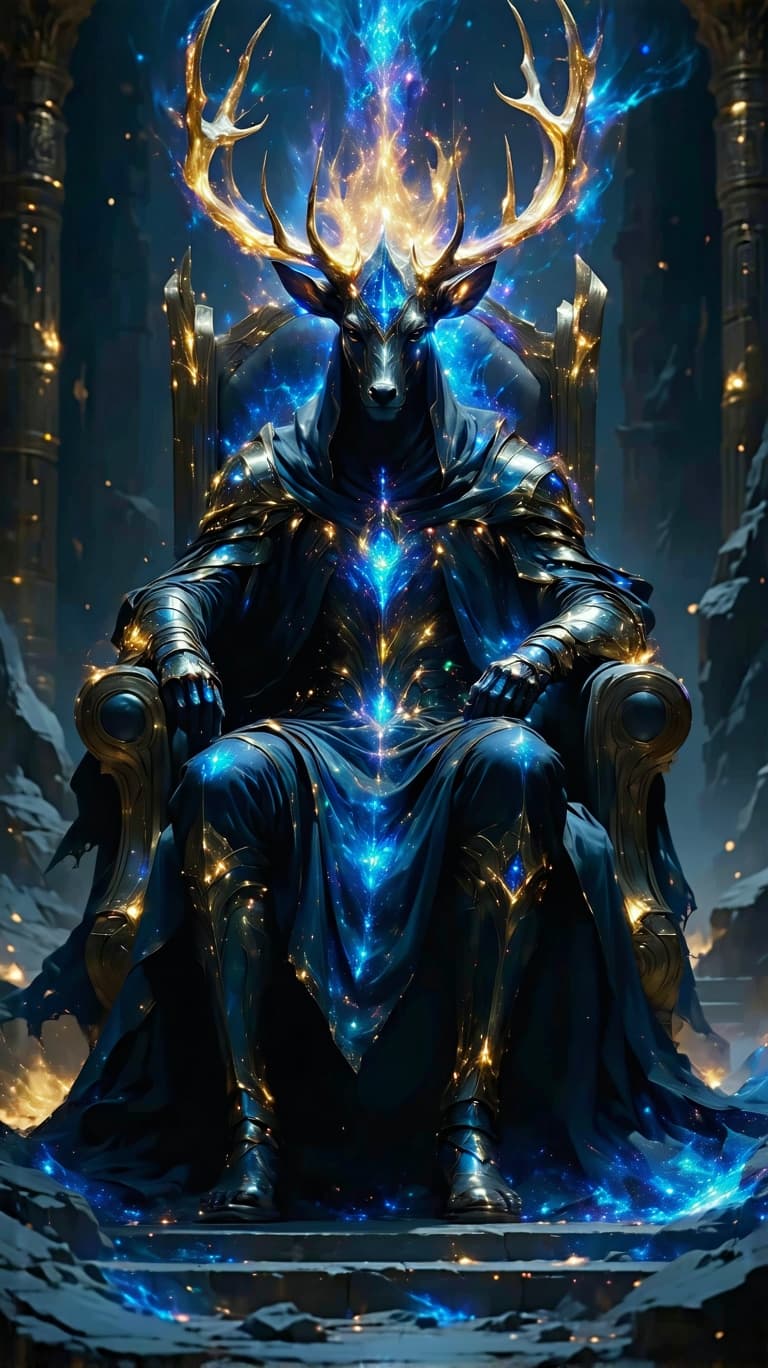 AI generated: 

4. The Emperor – The Cosmic Architect

A regal figure sits upon a floating throne of crystalline o...