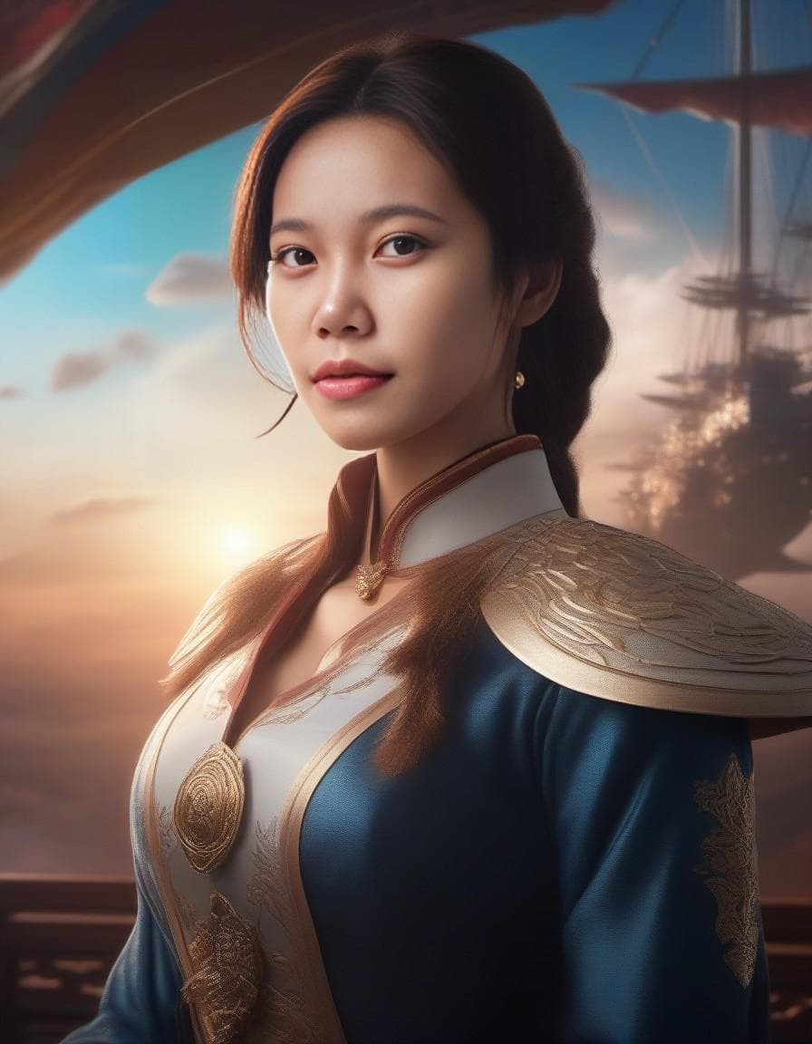 AI generated: gorgeous girl, high quality masterpiece, exquisite eyes, game CG, 4K image quality, tyndall effect, ...