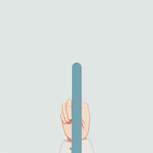 AI generated: a sleek and professional logo showing a friendly figure or mascot making a ‘shhh’ gesture, with one ...