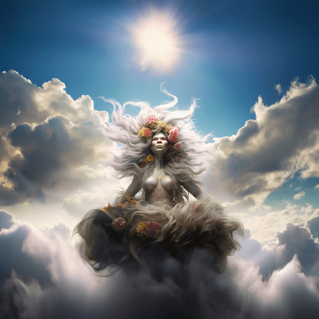 AI generated: Queen of Trolls, ultra hd, realistic, vivid colors, highly detailed, UHD drawing, pen and ink, perfe...