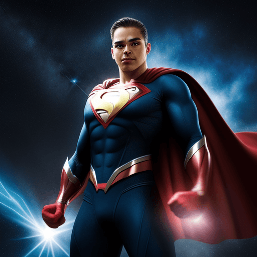AI generated: superhero orion
