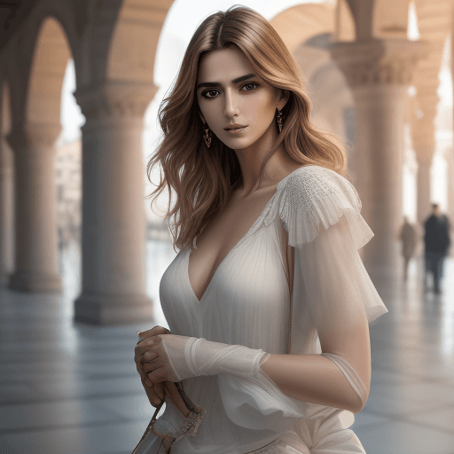 AI generated: high-resolution photo of a Spanish fashion supermodel, photorealistic, UHD, optimal photography, nat...