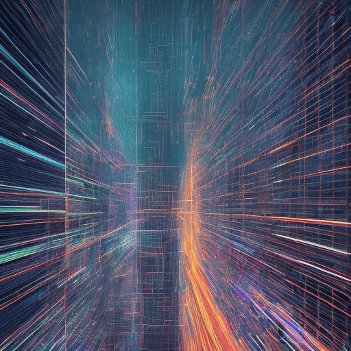 AI generated: the grid is a vast, digital cityscape with towering skyscrapers, intricate pathways,
the environment...
