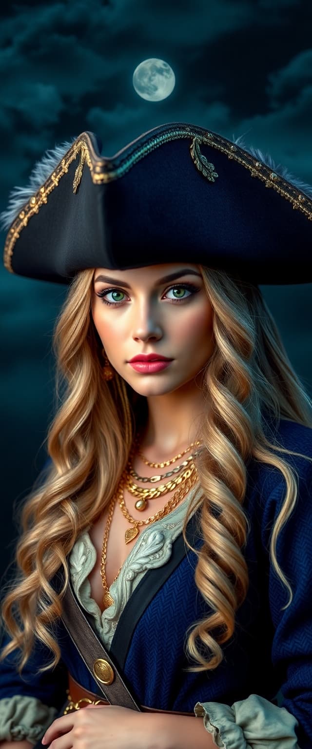 AI generated: "High resolution, full-height vertical portrait photography. cinematic style, foggy, vibrant complim...