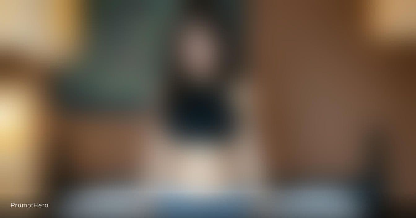 AI generated: on her stomach