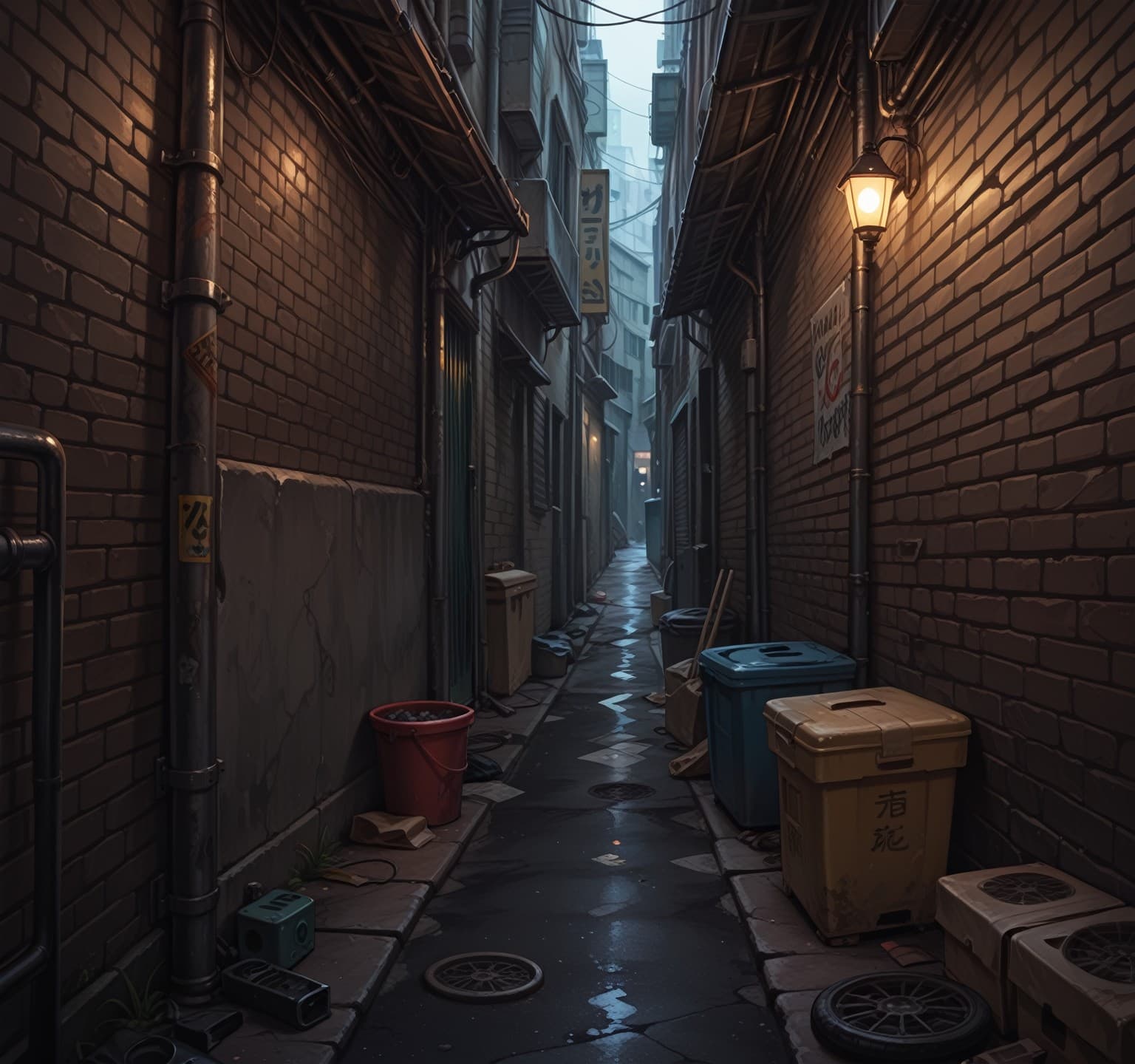 Modern Back Alley (IL/PDXL)