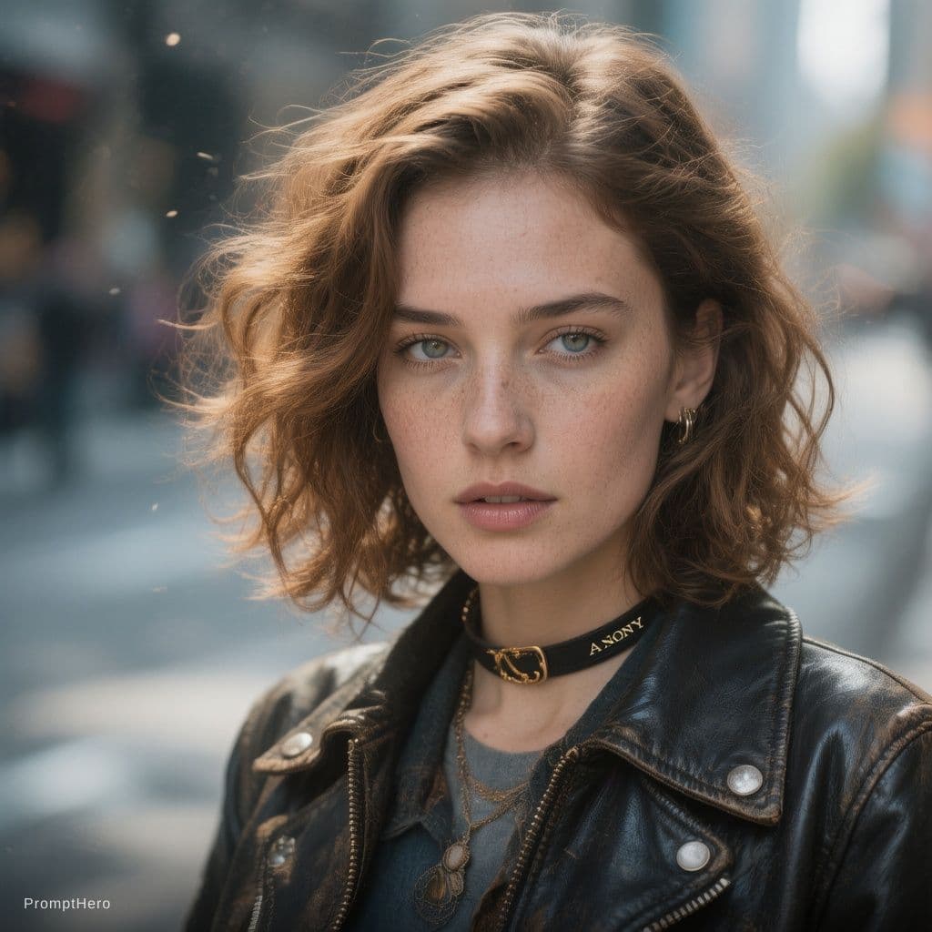 AI generated: cover photo, woman, shot on a Sony A7 III --no freckles --chaos 75 --ar 1:2 --sref 2266685476 --prof...