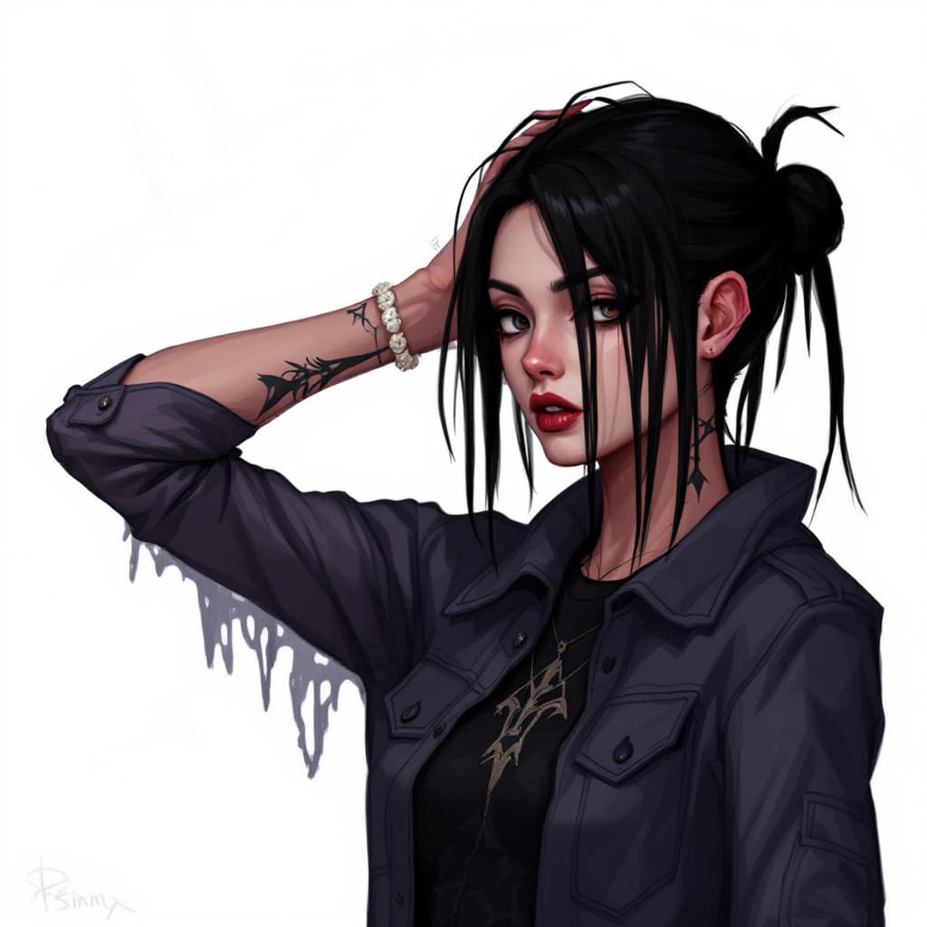 AI generated: Skinny