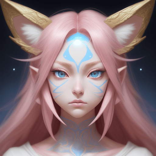 AI generated: beautiful, cute, mysterious. perfect in every way with a perfectly beautiful twist, astonishing, ama...