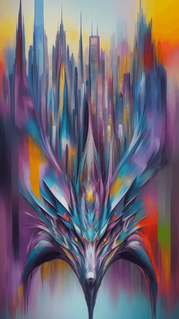 AI generated: abstract cityscape impressionist ist art style
creature art in an impressionistic style abstract ist...