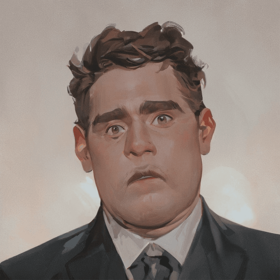 AI generated: 1Guy, human, fat, Brown HAIR, , awe look, SEMI-REALISTIC, FRONT VIEW, FAR VIEW, office background, b...