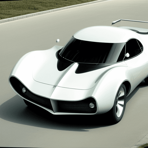 AI generated: concept car, 1964