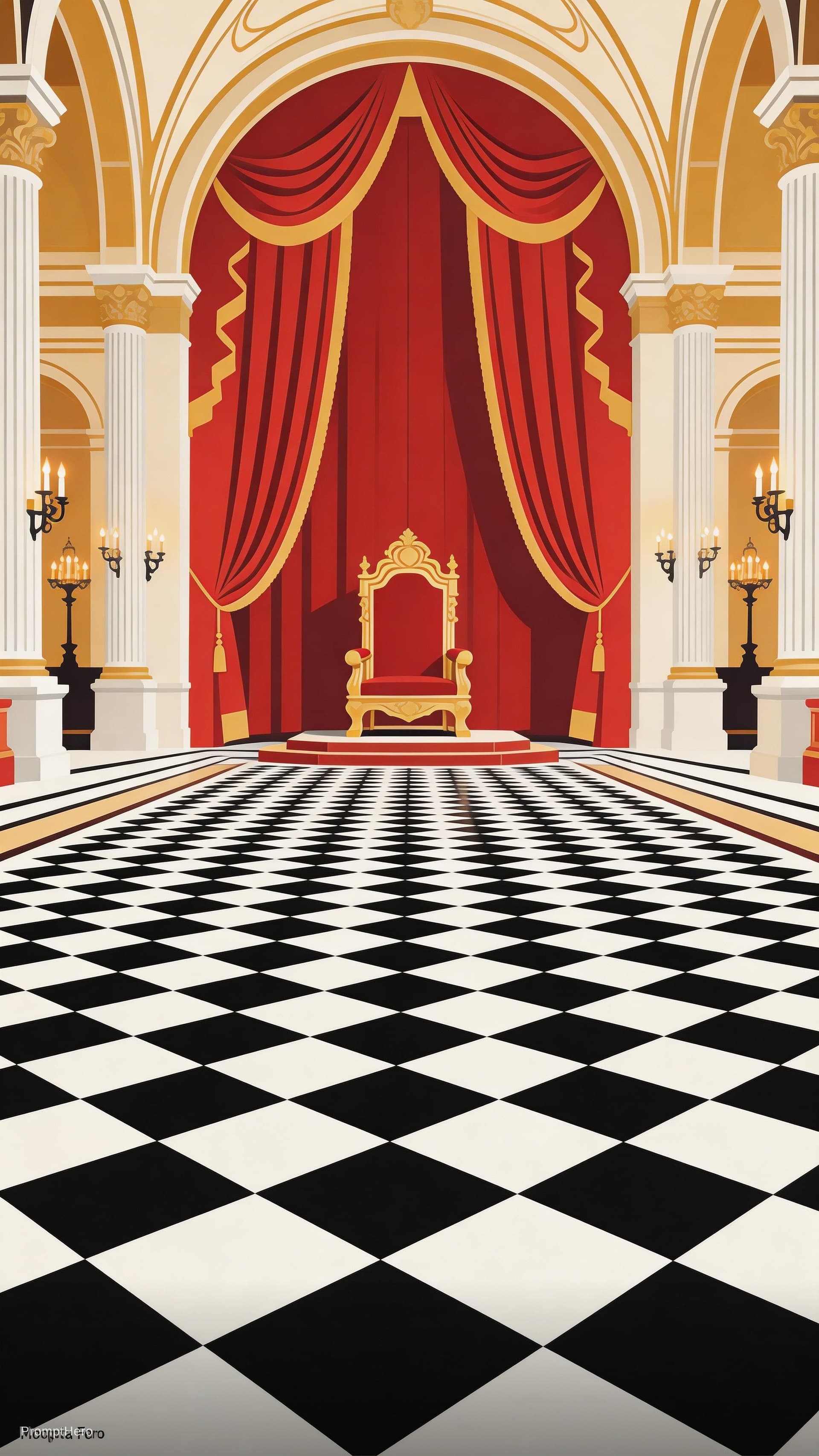 AI generated: make it in malika favre style art
